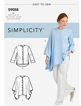 Simplicity Sewing Pattern 10425 Misses Shirt Size 6-14 - £6.35 GBP