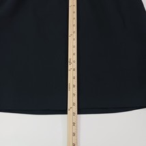 Vintage Michele Petite Women's Black Rear Zipper & Slit Pull-On Skirt Waist 30" image 5