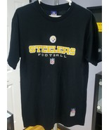 NC) Reebok Pittsburgh Steelers NFL Football On Field Team Apparel T Shir... - £7.90 GBP