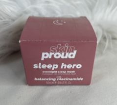 Skin Proud Sleep Hero Overnight Sleep Mask 50ml, 1.69 oz, Balancing Niac... - $149.85 MXN