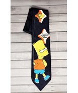 Ralph Marlin The Simpsons &quot;Trust Me I&#39;d Never Lie To You&quot; Tie USA Made B... - £11.93 GBP