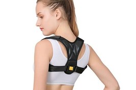 Posture Corrector For Men And Women – Adjustable Upper Back Brace For Clavicle T - £8.17 GBP