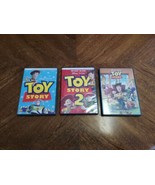 DISNEY PIXAR Toy Story Movie Movies - 1 , 2, 3 - DVD Lot of 3  - $19.19 CAD