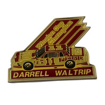 Darrell Waltrip Budweiser Beer Winston Cup NASCAR Race Car Lapel Pin Pin... - $14.95