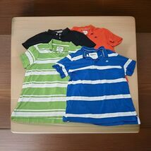 Aeropostale A87 Logo Piquè Polo Shirts Lot Of 4 Mens Size XL Preppy Mult... - $46.53