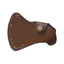 Style n Craft  98026 -Sportsman&#39;s Axe Sheath in Dark Tan Heavy Top Grain Leather - £18.00 GBP