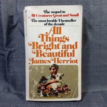 All Things Bright and Beautiful by James Herriot 1975 Vintage Bantam Paperback - £7.65 GBP