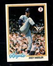 1978 Topps #73 Andy Hassler Exmt Royals *X101067 - £0.98 GBP