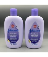 Lot of 2 Johnson&#39;s Bedtime Baby Lotion 15 Oz (444 ml) Discontinued - $39.50