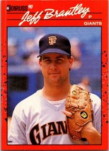 1990 Donruss Jeff Brantley #466 San Francisco Giants INC NO DOT - £1.56 GBP