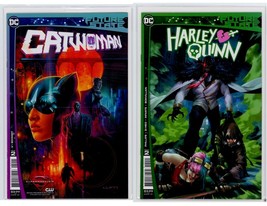 Future State Catwoman #2A &amp; Future State Harley Quinn #2A, High Grade! - £16.34 GBP