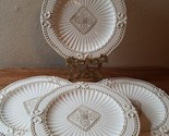 4 American Atelier BAROQUE 5286 Savinio Designs 8½&quot; Dessert Salad Plates - £6.40 GBP