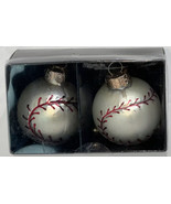 2 Piece Sets Of Baseball Christmas Ornaments Jolly Jubilee by Michaels - £5.70 GBP