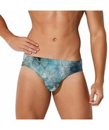 Mondxflaur Retro Marble Swim Briefs Sexy Swimming Trunks Quick Dry Soft ... - $374.21 MXN