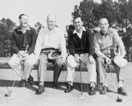 President Dwight Eisenhower with golfers Byron Nelson and Ben Hogan Photo Print - £6.92 GBP+