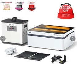 Vision 20W(20,000mW) Laser Engraver, 4-in-1 Desktop Diode Laser Engraver - $37,298.41 MXN