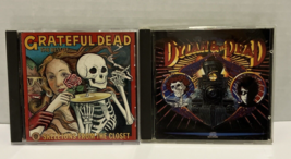 Grateful Dead CD Lot of 2 Skeletons From The Closet &amp; Dylan &amp; the Dead - £9.46 GBP