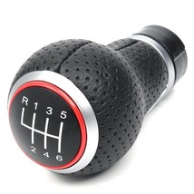 6 Speed Leather Shift Knob for Audi A4 S4 B8 8K A5 8T Q5 8R 07-15 - £24.77 GBP+