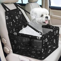 Dog Car Seat Dog Car Booster Seat Waterproof Breathable Oxford Travel Bag for Sm - £28.09 GBP