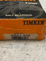 Timken Fafnir VCJ1 3/16 | 4 Bolt Flange Bearing w/ Locking Collar - £22.93 GBP
