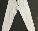 Fashion Nova Men&#39;s Tyson Jogger Sweatpants White Size XL X-Large NWT - £9.36 GBP