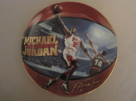 His Airness Michael Jordan #1 Collector Plate 5 Time Nba Mvp Basketball - $31.99