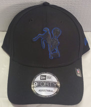 Indianapolis Colts New Era Throwback Momentum 9FORTY Snapback Hat - Blac... - $24.24