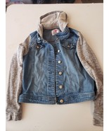 Justice Girl&#39;s Jean Jacket Size 16/18 - $330.08 MXN