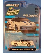 1999 Pontiac Firebird T/A Daytona 500 Pace Car 1:64 Scale by Greenlight - $27.28 CAD