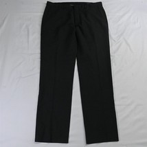 Banana Republic 34 x 32 Black Print Tailored Slim Fit Mens Dress Pants - £14.22 GBP