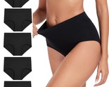 wirarpa Womens Cotton High Waisted Ladies Panties Full Coverage Brief Me... - $19.00