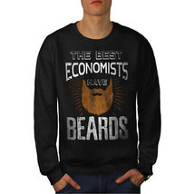 Wellcoda The Best Economist Mens Sweatshirt, Beard Casual Pullover Jumper - £24.26 GBP+