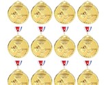 12 Pieces Gold Basketball Medals Set, Metal Medals For KidS Sports Baske... - £21.20 GBP