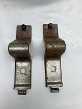 1980-86 Ford Truck Door Panel Arm Rest Metal Mounting Bracket Pair Left ... - $47.52