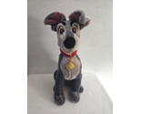Disney Store Lady and The Tramp 16” Large Plush Stuffed Animal Grey Dog - $16.71