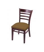 Holland Bar Stool 18 in. 3140 Series Chair Dark Cherry Finish with Cante... - $6,743.05 MXN