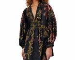 Farm Rio Ravenala V Neckline Puffed Sleeve Mini Dress Size S - $141.57