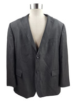 Haggar Suit Up System Men&#39;s XL 48R Polyester Blend Charcoal Gray Suit Coat - £8.55 GBP