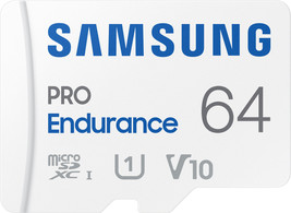 Samsung - PRO Endurance 64GB microSDXC SD Memory Card - £25.15 GBP