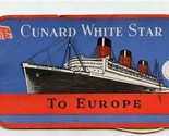 Cunard White Star Steam Ship Company Britannic Wanted in Stateroom Bagga... - $21.78