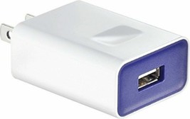 NEW Insignia 12W USB Wall Charger Universal White &amp; Cobalt Blue iPhone XR/XS Max - £4.46 GBP