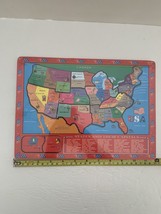 US Map 11-piece Wooden Puzzle *SEALED* - £13.25 GBP