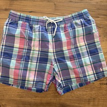 Polo Ralph Lauren Traveler Swim Trunks Mens XL Madras Plaid Lined Shorts... - $544.10 MXN