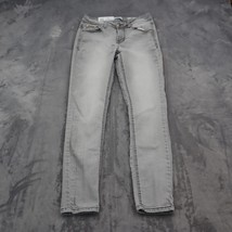 Kensie Pants Womens 26 Light Gray Denim The Effortless Ankle Casual Jeans - £17.99 GBP