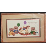 Vintage Dale Burdett Pitiful Pals Playtime Counted Cross Stitch Kit CK35... - £17.87 GBP