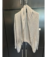 LuluLemon wool open front sweater - $818.61 MXN