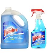 Windex Original Glass &amp; More Cleaner Trigger Spray 946mL/1 Qt + Refill 1... - £18.73 GBP