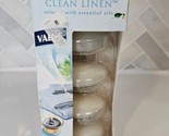 Glade Scented Clean Linen Oil Candle Refills (Pack of 4) NIP - $16.34