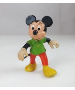 Vtg 1980 Walt Disney Productions Mickey Mouse 2.5&quot; Collectible Figure Ho... - $7.91