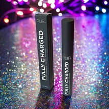 PUR FULLY CHARGED MASCARA POWERED BY MAGNETIC TECHNOLOGY BLACK NIB 0.44 Oz - £13.59 GBP